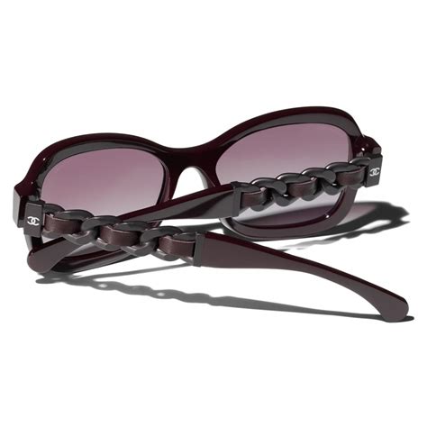 chanel maroon sunglasses|Eyewear .